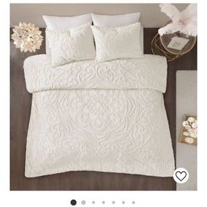 Full/Queen medallion duvet cover set